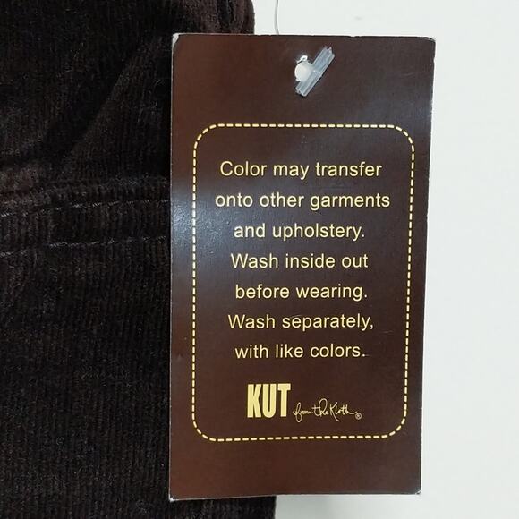 Kut Karen Baby Bootcut Cords/Jeans - Size 10 - NWT - Picture 12 of 16